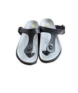 New Women&#39;s Aloha Island Black Buckle Thong Sandals Size 8 - Slip-Ons - $257.05 MXN