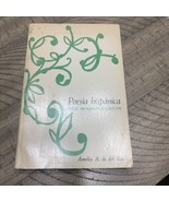 Poesia Hispanica (Spanish)  Unos Momentos Liricos Spanish Poetry - $33.94 CAD