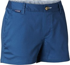 Womens 8 New NWT Columbia Blue Harborside Hike Shorts Pockets UPF 30 Tra... - $98.01