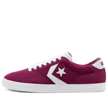 Converse Unisex Chuck Taylor Checkpoint Pro OX Skate Sneakers Maroon 166836C - £51.26 GBP