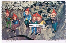 Postcard Rock City Gardens Lookout Mountain Chattanooga Castle Of The Gnomes - £2.28 GBP