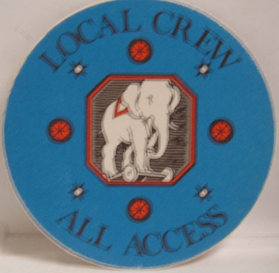 10,000 MANIACS / NATALIE MERCHANT - ORIGINAL CLOTH BACKSTAGE PASS ***LAS... - $10.00