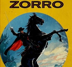 Walt Disney Zorro 1958 Golden Book 1st Edition D Printing TV Series Adapt E48 - £31.96 GBP