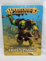 Warhammer Age Of Sigmar Hardcover Destruction Batttletome Ironjawz - £30.13 GBP