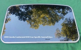 1999 LINCOLN CONTINENTAL YEAR SPECIFIC OEM FACTORY  SUNROOF GLASS FREE S... - $179.00