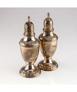 International Silver Company Sterling Silver Salt &amp; Pepper Shakers - $2,887.17 MXN