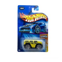 Hot Wheels 2004 First Editions Blings Hummer H2 Car Yellow Diecast 1/64 #034 - £6.76 GBP