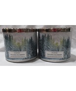 Bath &amp; Body Works 3-wick Scented Candle w/ess oils Lot Set of 2 FALLING ... - $106.72 CAD