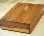 Wooden Cedar Bible Box Holder Religion - $29.69