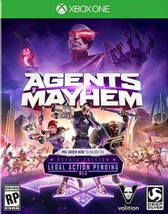 NEW Agents of Mayhem Day One Edition Microsoft Xbox One Video Game XB1 Skins - £12.74 GBP
