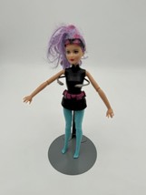 Mattel 2015 Barbie Doll Spy Squad Cat Burglar Secret Agent Purple Hair - £7.47 GBP