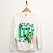 Vintage University of Hawaii Rainbows Sweatshirt Large - £133.84 GBP