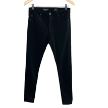 AG Adriano Goldschmied Jeans Womens 26R The Farrah Skinny High-Rise Black Denim - £40.19 GBP