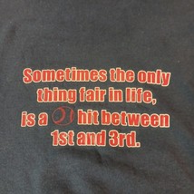 Gildan Ultra Blend LANCER SOFTBALL Men's Blue Hoodie Pullover Sweatshirt Size M image 4