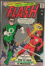 Flash #168 ORIGINAL Vintage 1967 DC Comics Green Lantern - £23.39 GBP