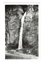 Horsetail Falls Oregon Columbia River Highway Real Photo Postcard Rppc Ekc Kodak - £11.65 GBP