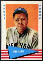 1961 Fleer #75 Babe Ruth Reprint - MINT - New York Yankees - £1.55 GBP