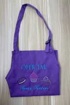 Official Taste Tester embroidered kid's apron - £7.95 GBP