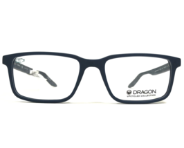 Dragon Eyeglasses Frames DR9001 410 Matte Navy Blue Rectangular 56-18-150 - £73.56 GBP