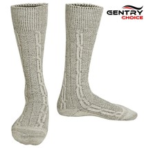 Authentic Bavarian Socks Grey Oktoberfest Outfit Shoe Socks German Socks for Men - $23.39