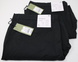 Men&#39;s Tech Shorts Black Size 40 Waist 9&quot; Inseam NWT Lot of 2 Goodfellow ... - £21.80 GBP