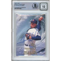 Trevor Hoffman Padres Signed 1993 Flair Wave of the Future #7 Rookie BGS Auto 10 - £199.11 GBP