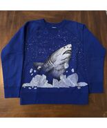 GAP Kids Boys Artic Shark Graphic Design Size XL (12) Blue - $16.78