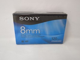 Sony 8mm Standard 120 Min Video Cassette Tape Blank NEW SEALED - $10.20