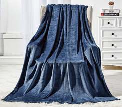 Elegant Comfort Plush All Season Lightweight Throw Blanket - 50 x 60 inches - £14.09 GBP