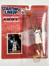 1997 NBA Starting Lineup Juwan Howard Washington Wizards Action Figure &amp;... - $9.65