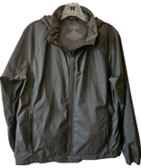 L L Bean Womens Windbreaker Jacket Casco Bay Size M Black 100% Polyester... - $14.95