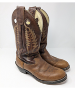 Men&#39;s Durango Sz 10.5 D Brown Leather Country Western Boots  DB6442 Cowb... - $44.54