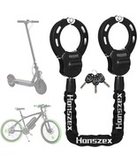 Scooter Lock, Bike Locks High Security with Key, 36.22inch, Electric Sco... - $52.10 CAD