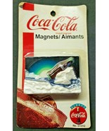 Vintage 1997 Coca Cola / Coke Magnet Polar Bear Bottle 51492 Sealed New ... - £9.58 GBP