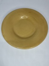 Pottery Barn Sausalito Amber Yellow Salad Bread &amp; Butter Plate Round 10.25” - £7.88 GBP