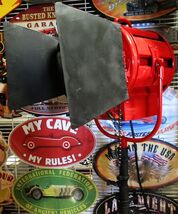 Mole-Richardson Hollywood 2K Red Movie Light Original circa 1940's - $1,795.00