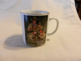 Boy Scouts of America 75th Anniversary Ceramic Coffee Cup Treasure Masters 1984 - £19.91 GBP