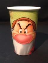 Disney Porcelain GRUMPY (Snow White) Hot/Cold DoubleWall coffee MUG/Cup - £9.75 GBP
