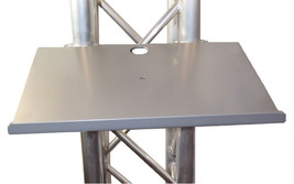 12-1/2&quot;x17&quot; Angle Truss Shelf with Truss Clamps. Fits Global Truss F33/F34 290mm - £95.91 GBP