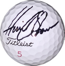 Henrik Stenson signed Titleist #5 Golf Ball (black sig)- PGA Tour Hologram - £35.16 GBP
