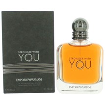Stronger With You by Emporio Armani, 3.4 oz Eau De Toilette Spray for Men - $137.49