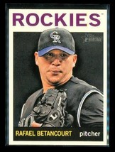 2013 TOPPS HERITAGE Baseball Card #325 RAFAEL BETANCOURT Colorado Rockies - £7.87 GBP