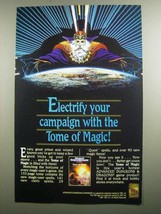 1991 TSR Advanced Dungeons &amp; Dragons Ad - Electrify your campaign - £14.45 GBP