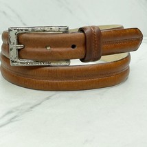 Kenneth Cole New York Vintage Brown Genuine Leather Belt Size Small S Womens - £13.44 GBP