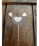 Chicken Cupcake Toppers!! Lot of 12 - $5.34 CAD