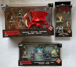 2020 Dungeons &amp; Dragons Die Cast 14 Figures Beholder Metal Sets (3) Rare NIB - £31.90 GBP