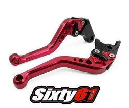 Yamaha R6 Red Levers 2017 2018 2019 2020 Shorty Brake Clutch Set - $69.99