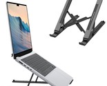 Portable Laptop Stand, OMOTON Laptop Stand for Desk Ergonomic 7-Levels A... - £12.63 GBP