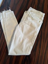 FRAME Denim &quot;Le Skinny de Jeanne&quot; White Jeans SZ 28 EUC - $58.41
