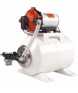 SeaFlo Marine Water Pump 12 V DC 60 PSI 5.5 GPM 2 Gallon Accumulator Tank - $247.43